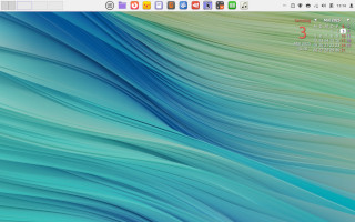 Linux Mint: So sieht (m)ein Desktop aus.